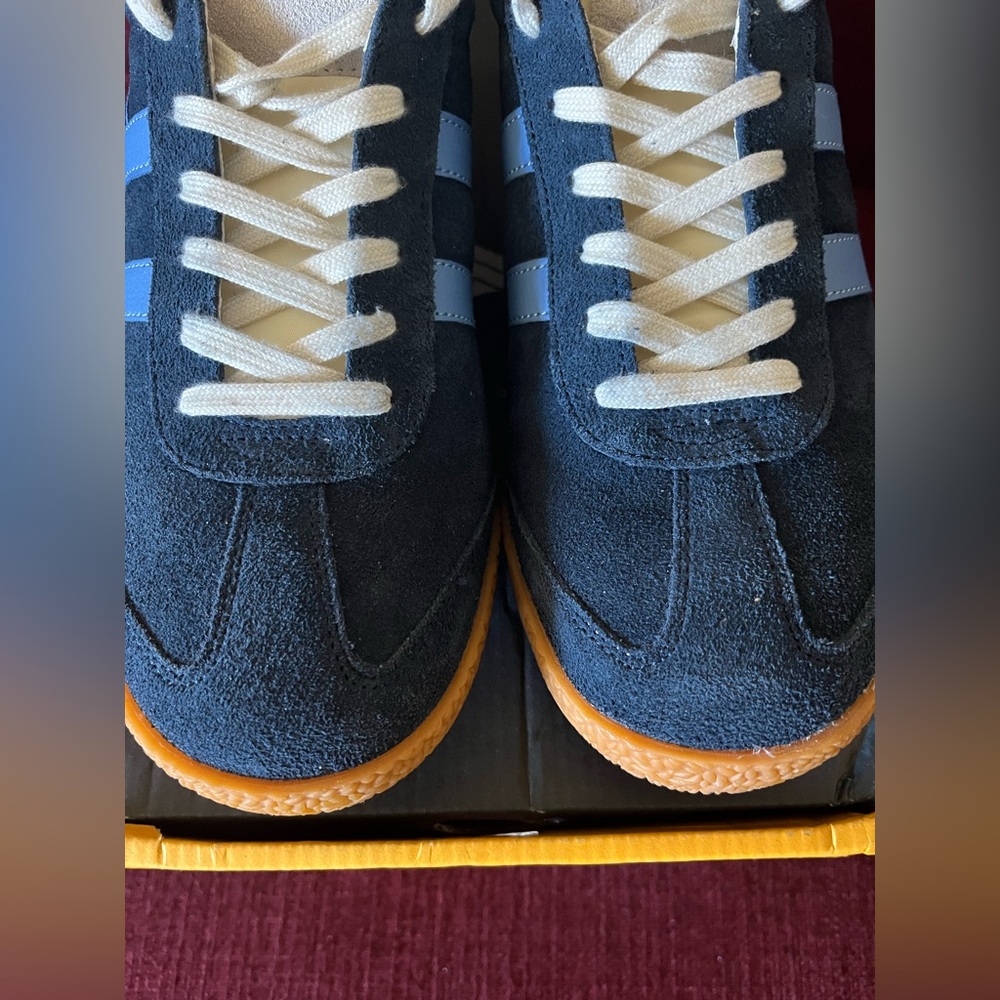 Gola Elan Sneakers, Navy, VistaBlue, and Sun - Picture 2 of 10